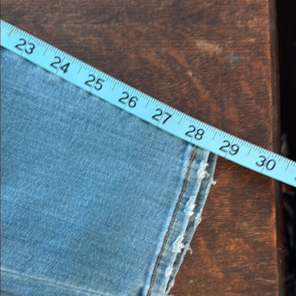 Universal Thread High Rise Blue Jeans with Button Detail - Picture 12 of 13
